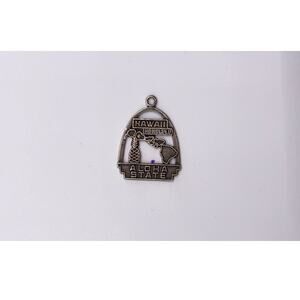 Vintage Fort Inc Sterling Silver Hawaii "Aloha State" Charm